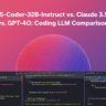 Qwen2.5-Coder-32B-Instruct vs. Claude 3.5 Sonnet vs. GPT-4o: Coding LLM Comparison