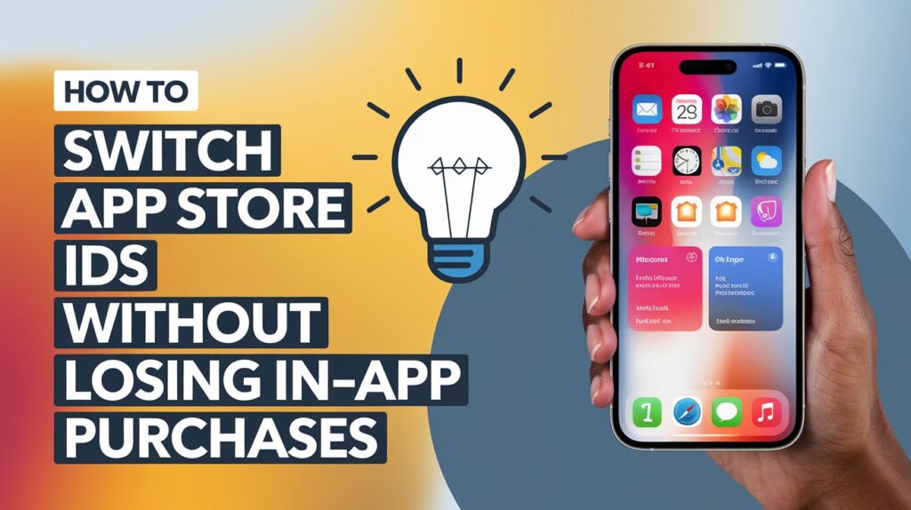 How to Switch App Store IDs Without Losing In-App Purchases