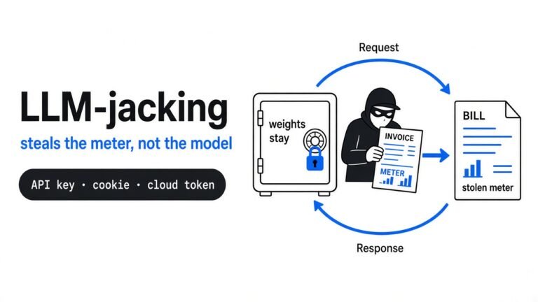 LLM-jacking does not steal the model. It steals the meter.