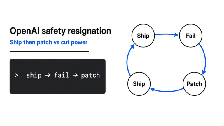 Why OpenAI’s safety writer quit, and what to change if you run an agent