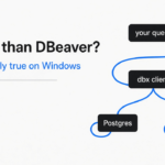 Is there a lighter DBeaver alternative? I tested dbx, and the 25 MB is only true on Windows Lighter DBeaver alternative: the dbx client between you and the database, 25 MB only on Windows