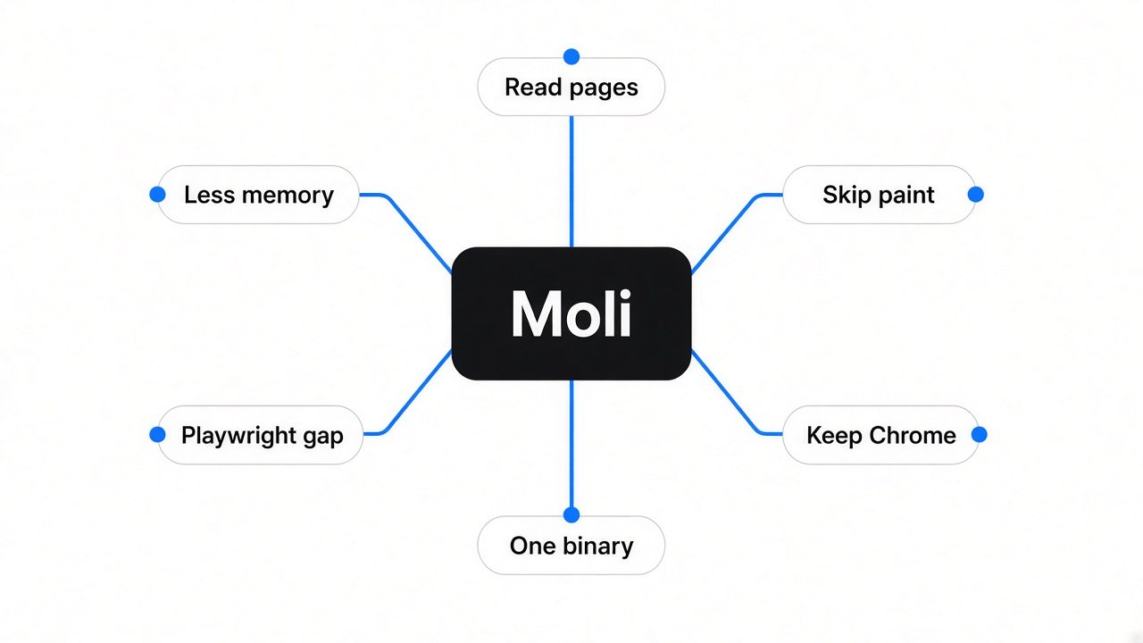 How the Moli choice fits together