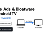 How to remove bloatware from Android TV: switch off ad and tracking apps over ADB, then swap the launcher for an ad-free home screen