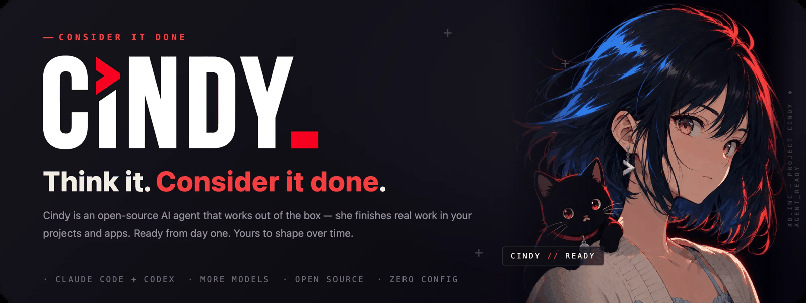 Cindy, the open source desktop around a coding agent