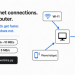How to combine two internet connections: two internet links feeding one PC, many downloads get faster but one download does not
