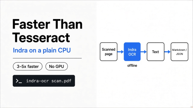 Is There a Faster Alternative to Tesseract OCR?