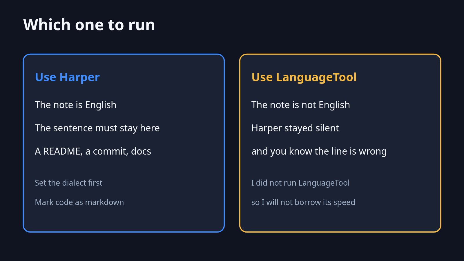 When LanguageTool is the better pick