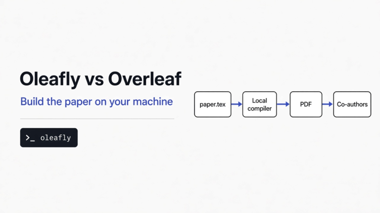 Oleafly vs Overleaf: Can a Desktop App Replace the Browser Editor?