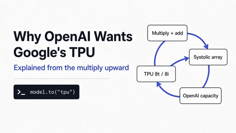 Why OpenAI Wants to Buy Google’s TPU, Explained From the Multiply Upward