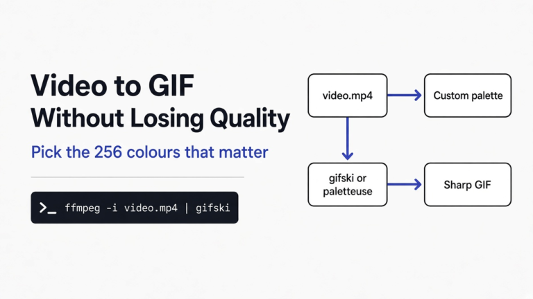 How Do I Convert a Video to a GIF Without Losing Quality?